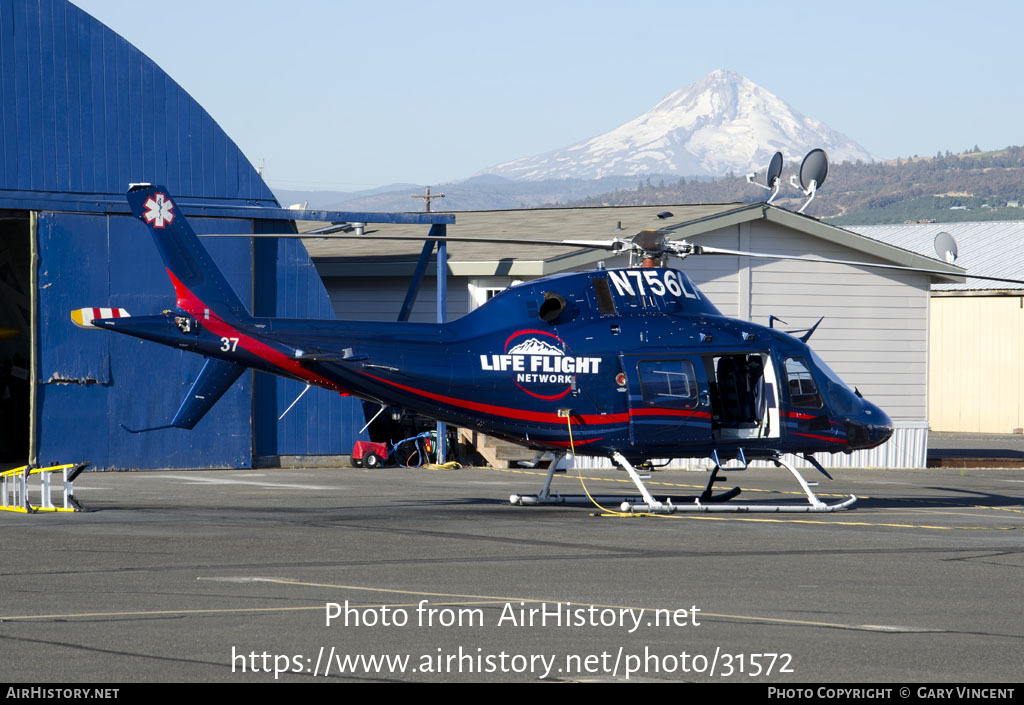 Aircraft Photo of N756LF | AgustaWestland AW-119 MkII Koala (AW-119 Ke) | Life Flight Network | AirHistory.net #31572