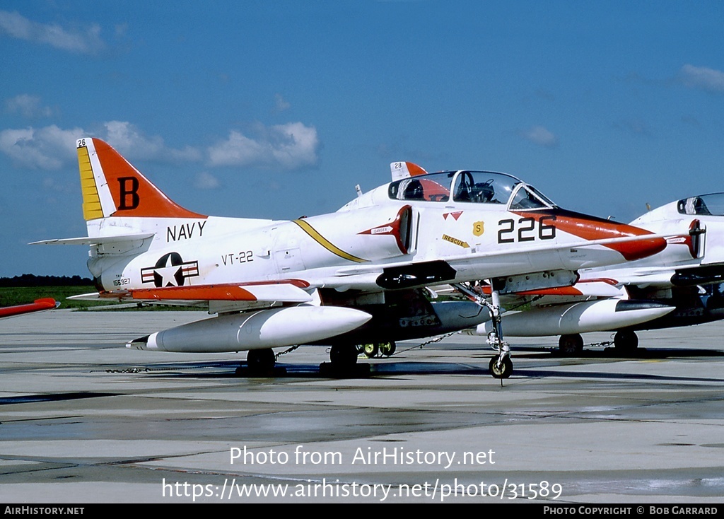 Aircraft Photo of 156927 | McDonnell Douglas TA-4J Skyhawk | USA - Navy | AirHistory.net #31589