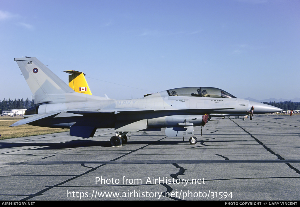 Aircraft Photo of 163279 | General Dynamics TF-16N Fighting Falcon | USA - Navy | AirHistory.net #31594