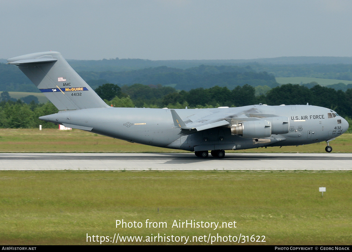 Aircraft Photo of 04-4132 / 44132 | Boeing C-17A Globemaster III | USA - Air Force | AirHistory.net #31622