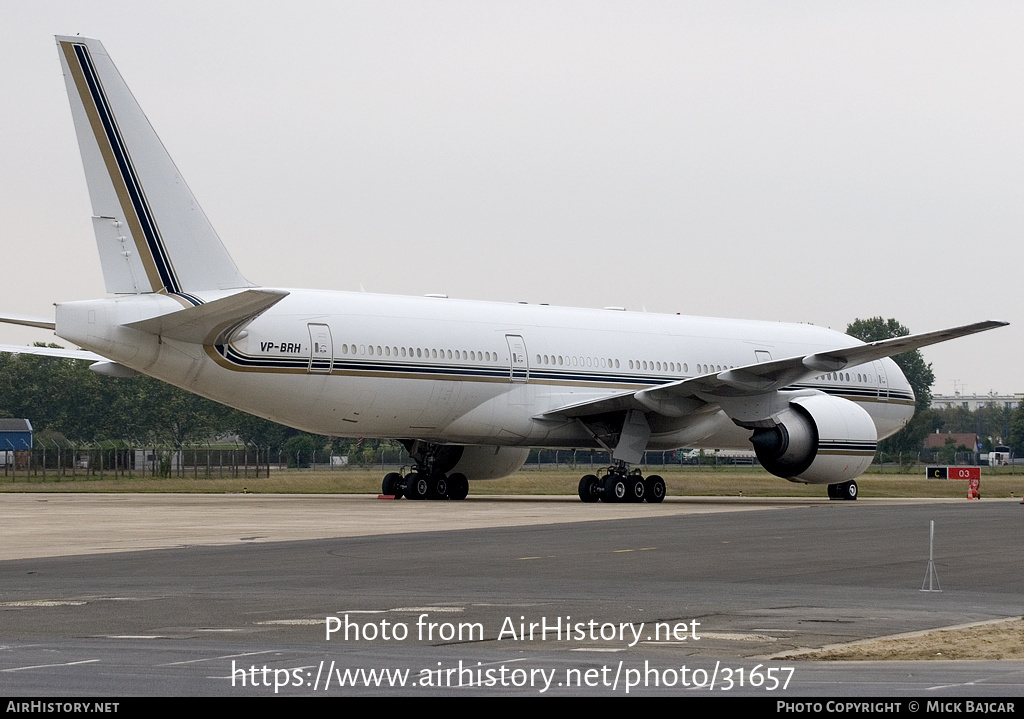 Aircraft Photo of VP-BRH | Boeing 777-2AN/ER | AirHistory.net #31657