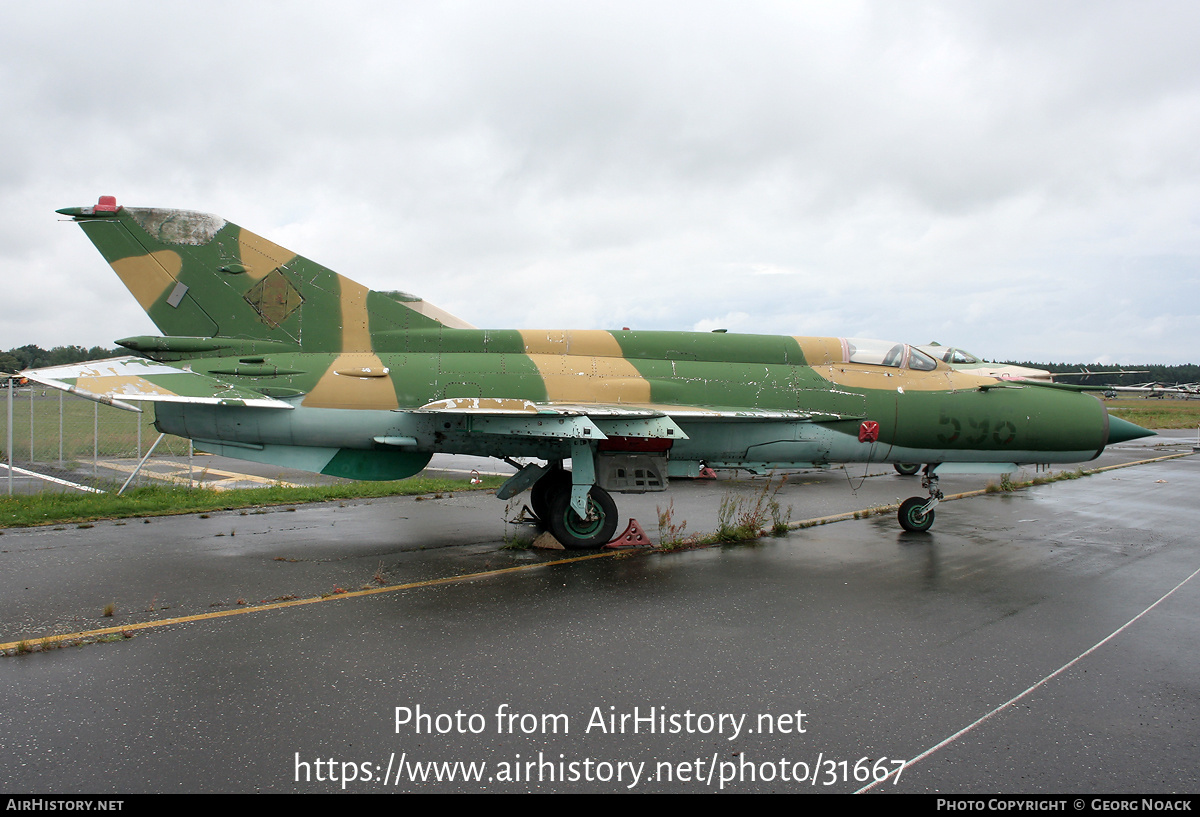 Aircraft Photo of 596 | Mikoyan-Gurevich MiG-21M | East Germany - Air Force | AirHistory.net #31667