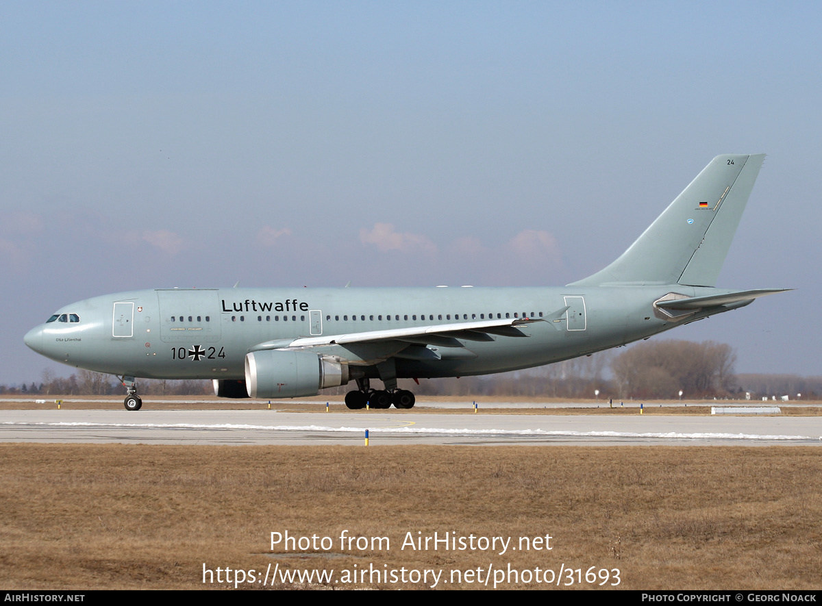 Aircraft Photo of 1024 | Airbus A310-304/MRTT | Germany - Air Force | AirHistory.net #31693