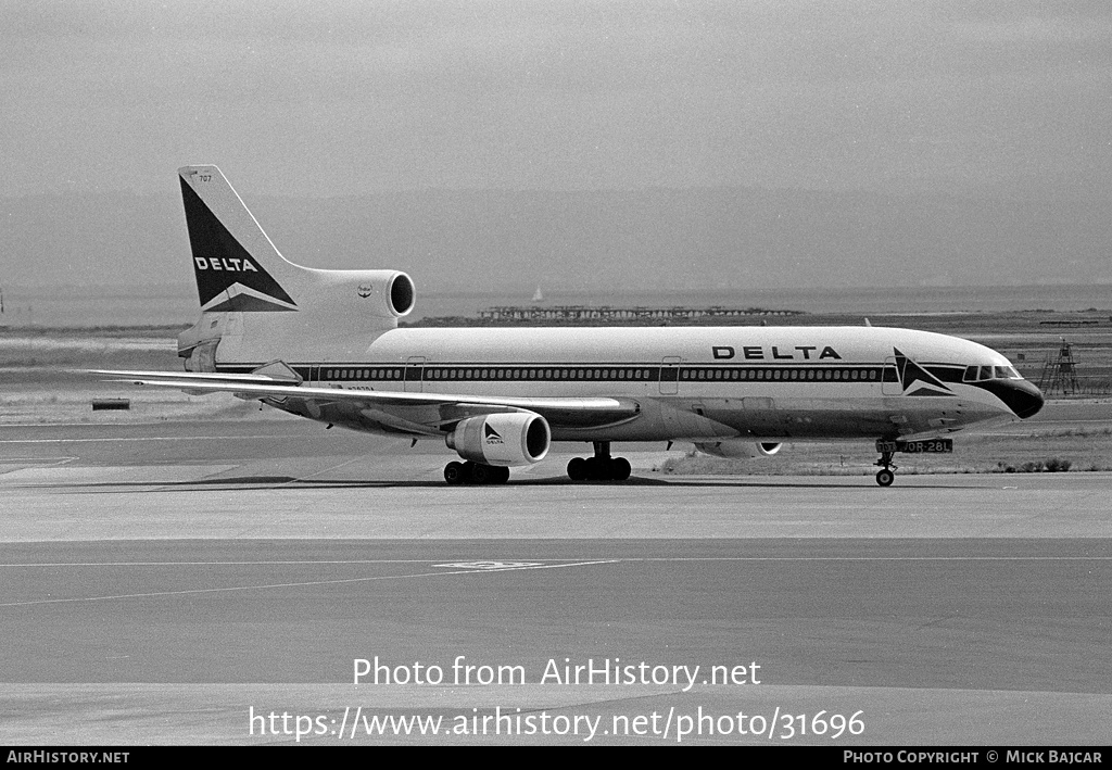 Aircraft Photo of N707DA | Lockheed L-1011-385-1 TriStar 1 | Delta Air Lines | AirHistory.net #31696