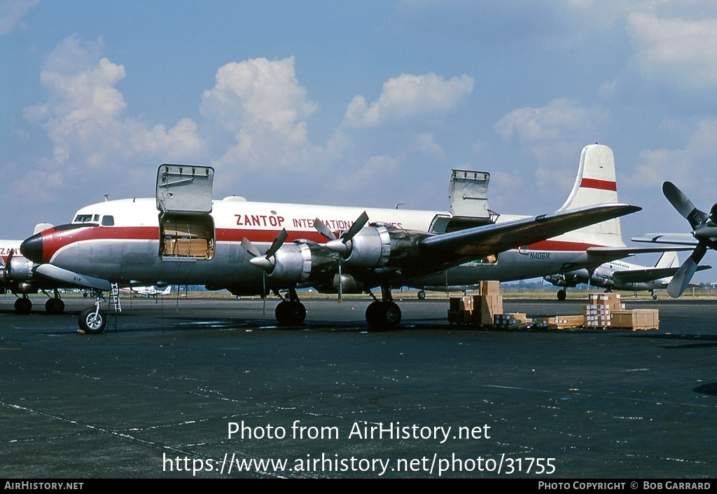 Aircraft Photo of N4061K | Douglas DC-6B(F) | Zantop International Airlines | AirHistory.net #31755