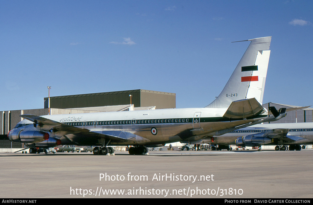 Aircraft Photo of 5-243 | Boeing 707-3J9C/KC | Iran - Air Force | AirHistory.net #31810