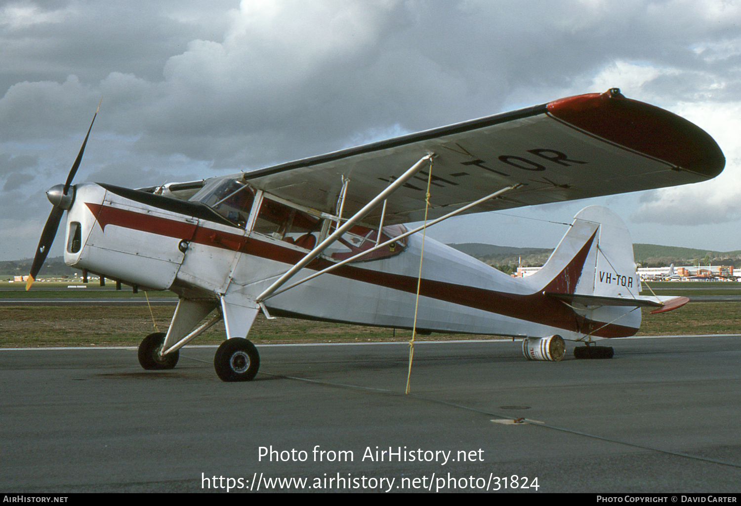 Aircraft Photo of VH-TOR | Auster J-5G Cirrus Autocar | AirHistory.net #31824