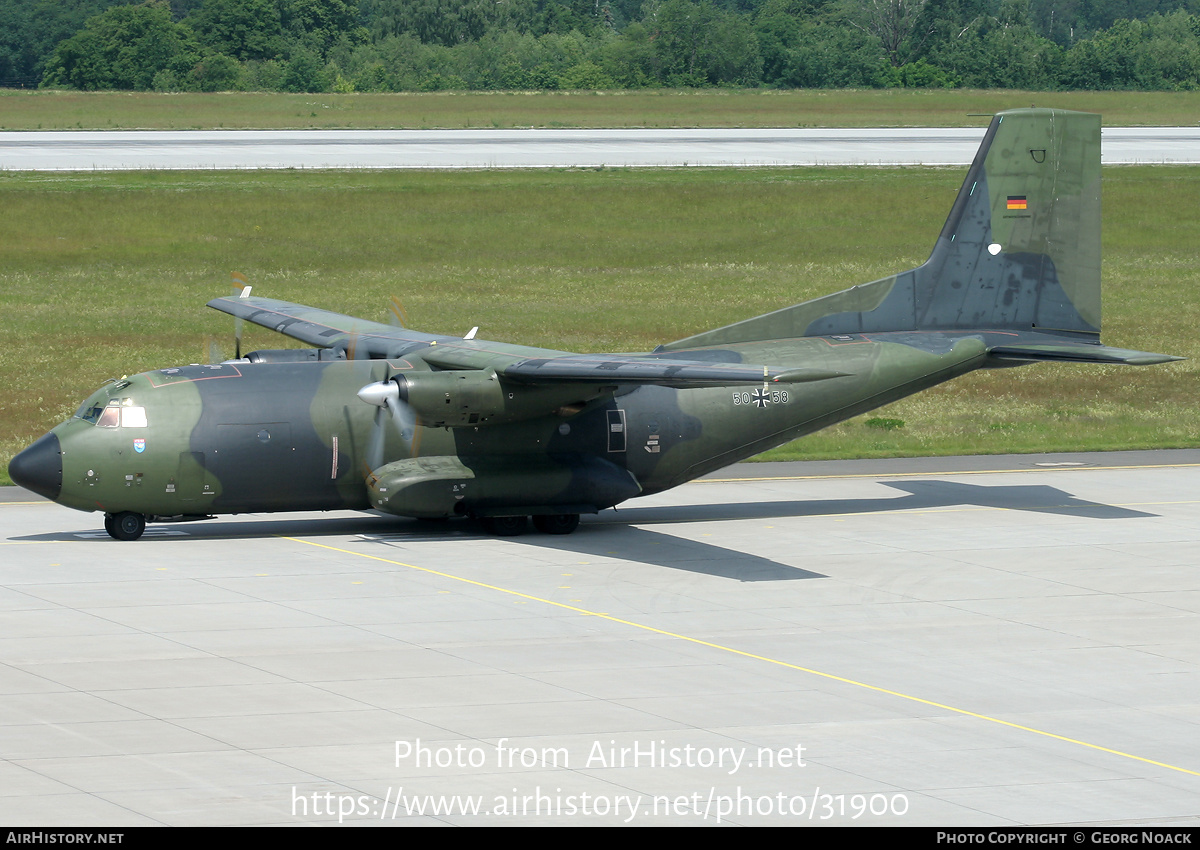 Aircraft Photo of 5058 | Transall C-160D | Germany - Air Force | AirHistory.net #31900