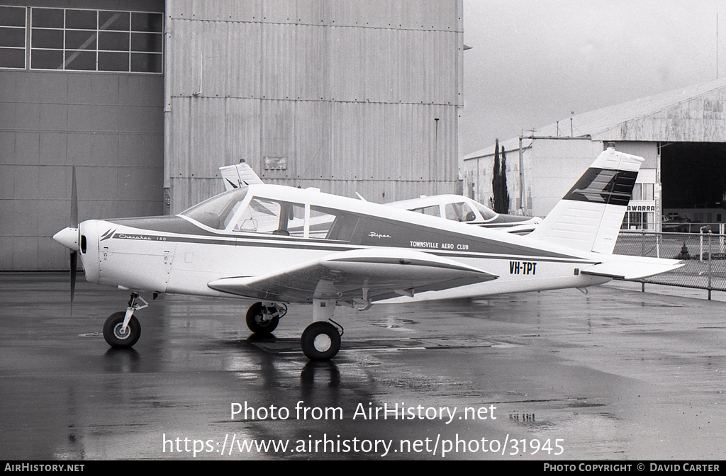 Aircraft Photo of VH-TPT | Piper PA-28-140 Cherokee | Townsville Aero Club | AirHistory.net #31945