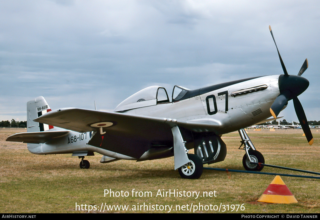 Aircraft Photo of VH-AUB / A68-107 | Commonwealth CA-18 Mustang 21 (P-51D) | Australia - Air Force | AirHistory.net #31976