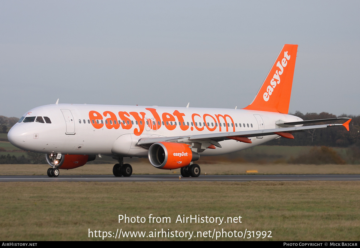 Aircraft Photo of G-EZUC | Airbus A320-214 | EasyJet | AirHistory.net #31992