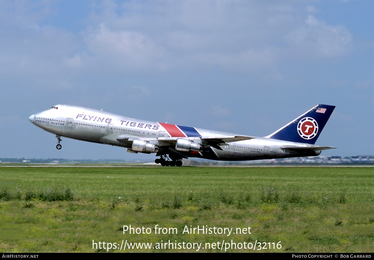 Aircraft Photo of N800FT | Boeing 747-123(SF) | Flying Tigers | AirHistory.net #32116