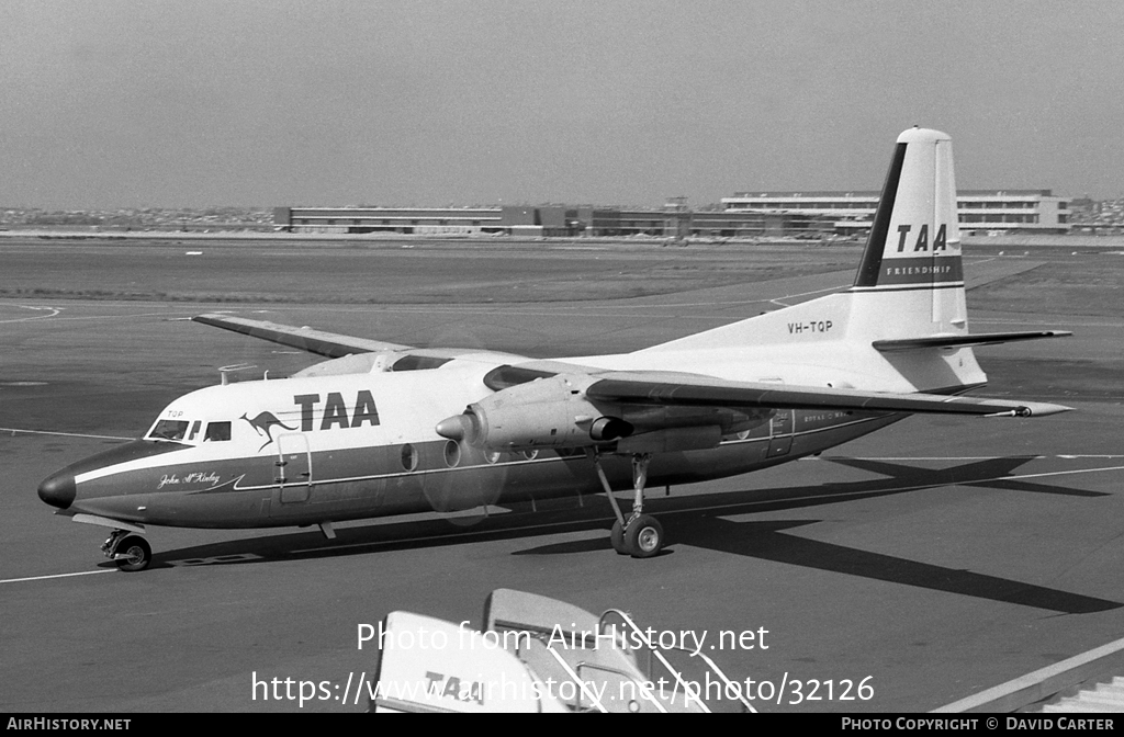 Aircraft Photo of VH-TQP | Fokker F27-600QC Friendship | Trans-Australia Airlines - TAA | AirHistory.net #32126