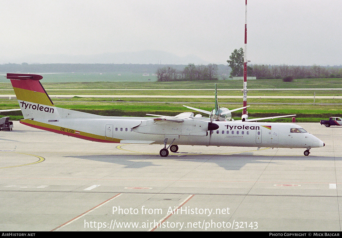 Aircraft Photo of OE-LGD | Bombardier DHC-8-402 Dash 8 | Tyrolean Airways | AirHistory.net #32143