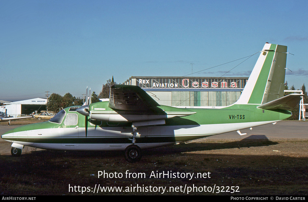 Aircraft Photo of VH-TSS | Rockwell 500S Shrike Commander | AirHistory.net #32252