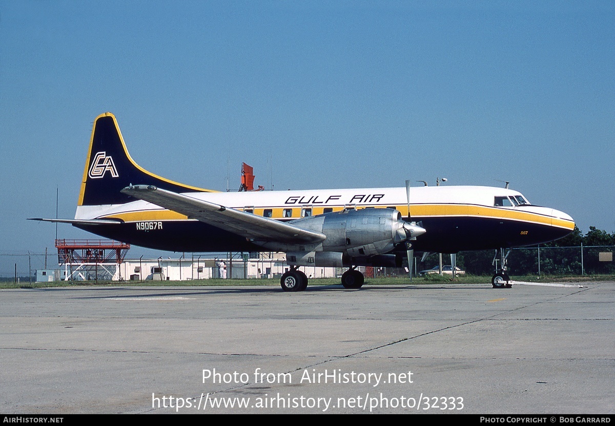 Aircraft Photo of N9067R | Convair 580 | Gulf Air Transport | AirHistory.net #32333