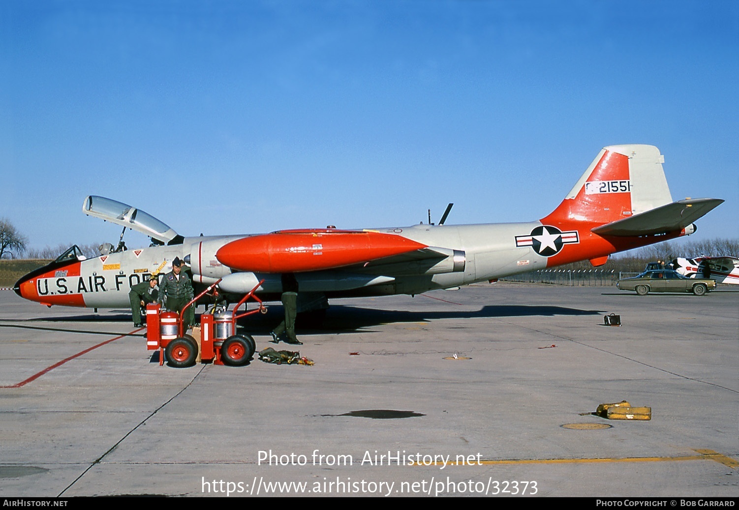 Aircraft Photo of 52-1551 / 0-21551 | Martin EB-57B Canberra | USA - Air Force | AirHistory.net #32373