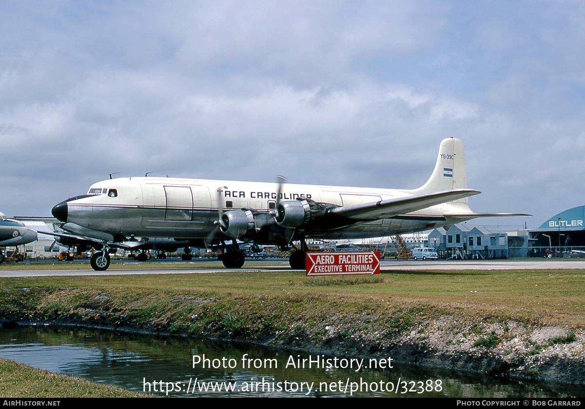 Aircraft Photo of YS-39C | Douglas DC-6B(F) | TACA Air Cargo - Transportes Aéreos Centro Americanos | AirHistory.net #32388