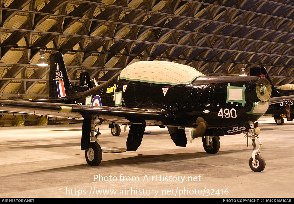 Aircraft Photo of ZF490 | Short S-312 Tucano T1 | UK - Air Force | AirHistory.net #32416