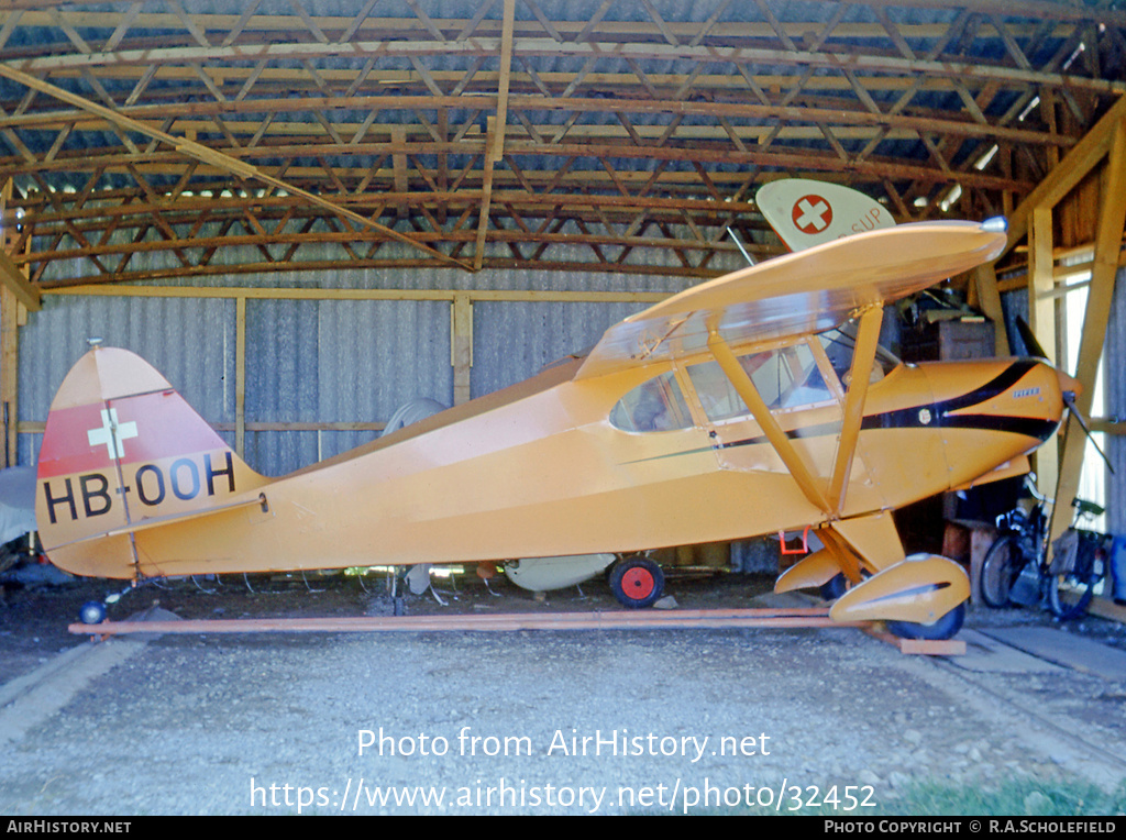 Aircraft Photo of HB-OOH | Piper PA-16 Clipper | AirHistory.net #32452