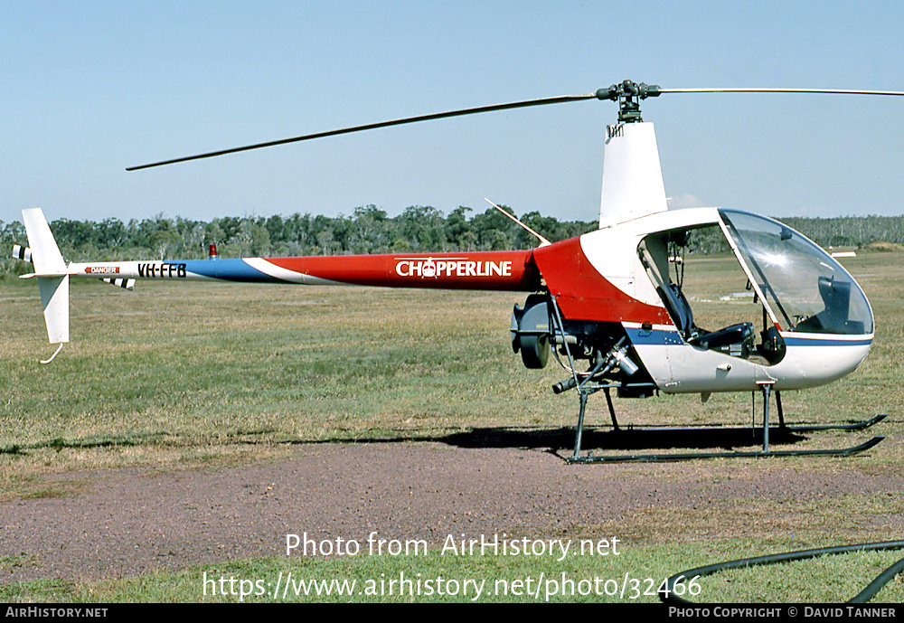 Aircraft Photo of VH-FFB | Robinson R-22HP | Chopperline | AirHistory.net #32466