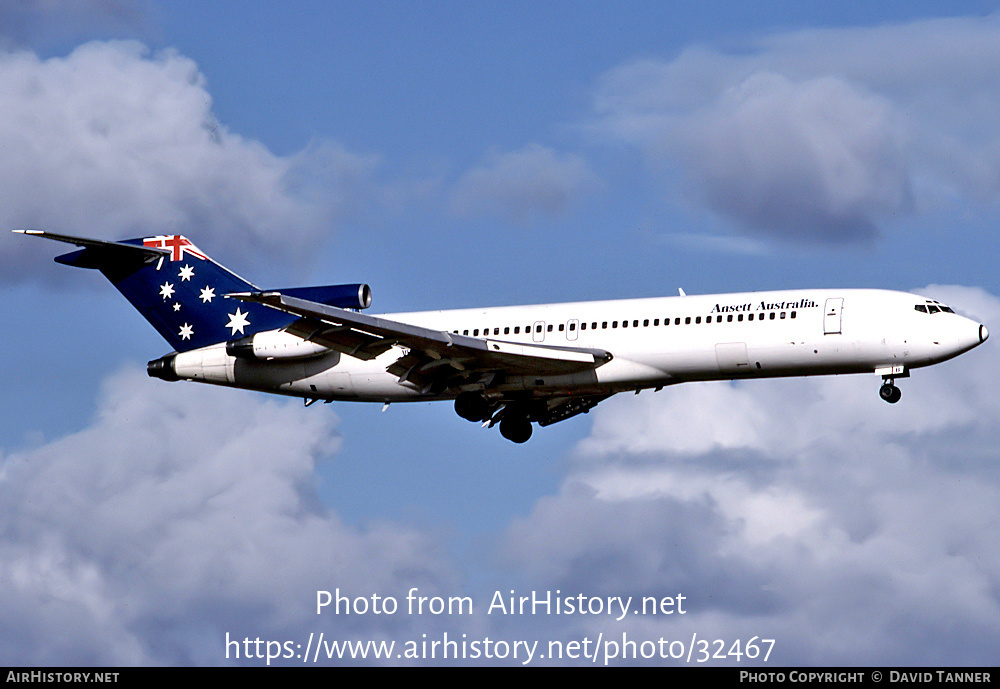 Aircraft Photo of VH-ANB | Boeing 727-277/Adv | Ansett Australia | AirHistory.net #32467