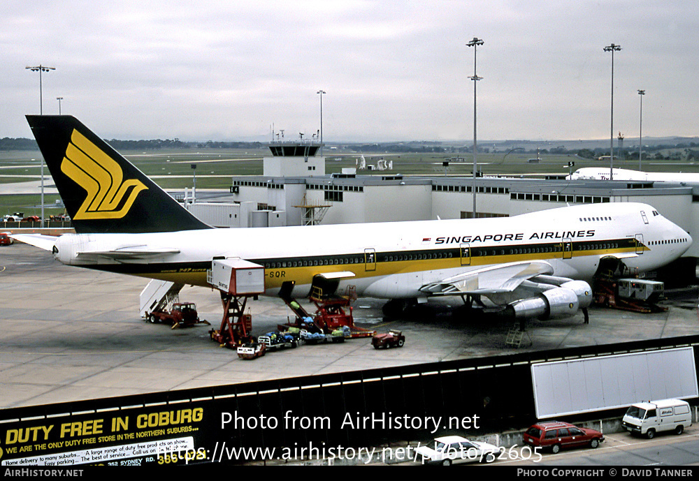 Aircraft Photo of 9V-SQR | Boeing 747-212B | Singapore Airlines | AirHistory.net #32605