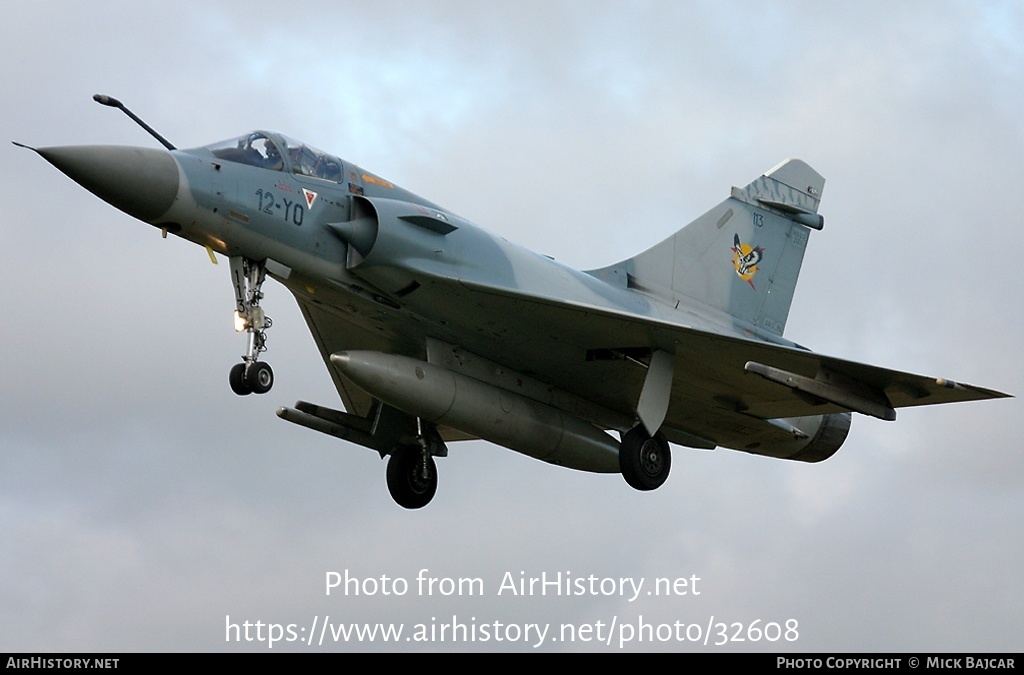 Aircraft Photo of 113 | Dassault Mirage 2000C | France - Air Force | AirHistory.net #32608