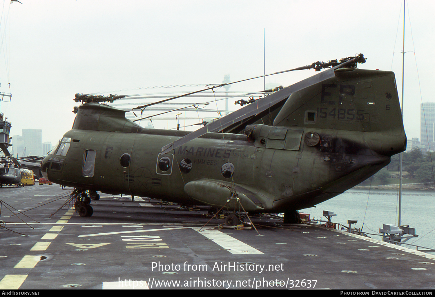 154801, Boeing Vertol CH-46E Sea Knight