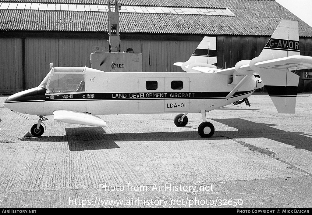 Aircraft Photo of G-AVOR | Lockspeiser LDA-1 | AirHistory.net #32650