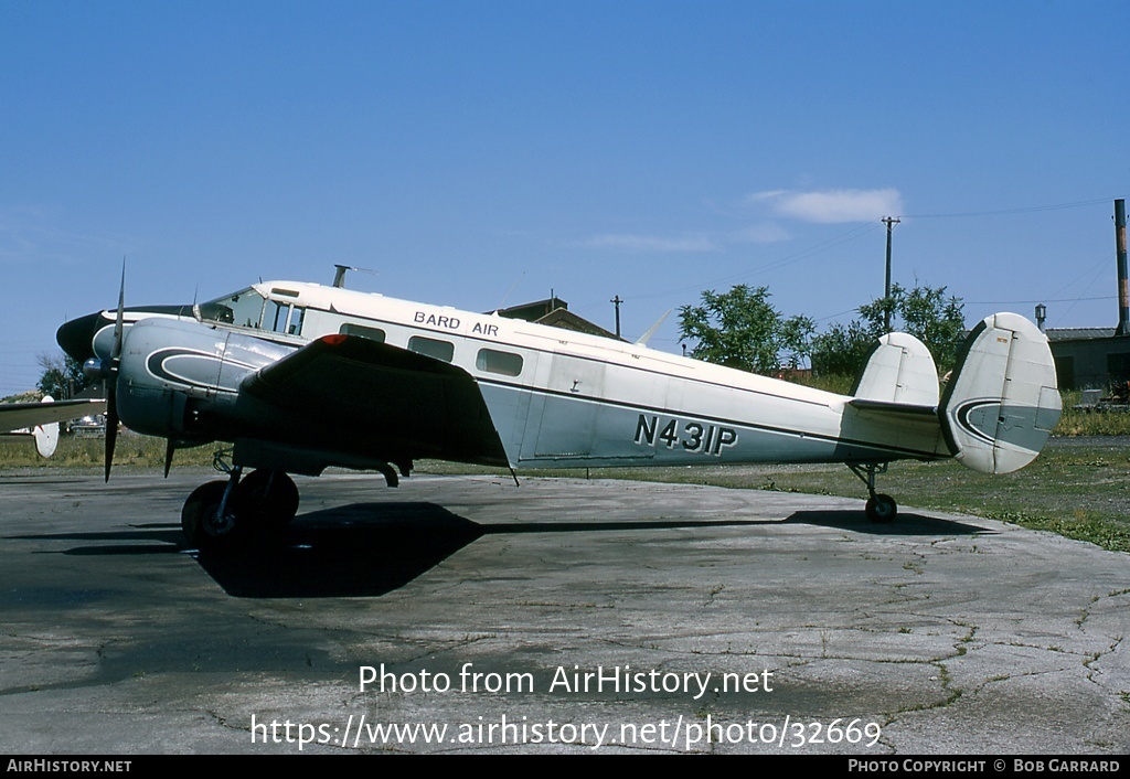 Aircraft Photo of N431P | Beech C-45H Expeditor | Bard Air | AirHistory.net #32669