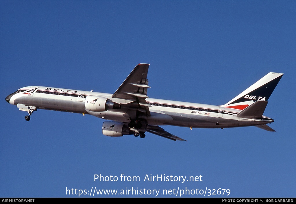 Aircraft Photo of N604DL | Boeing 757-232 | Delta Air Lines | AirHistory.net #32679