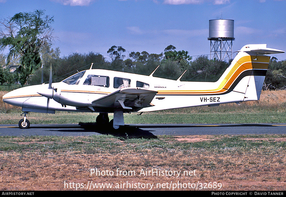 Aircraft Photo of VH-SEZ | Piper PA-44-180 Seminole | AirHistory.net #32689