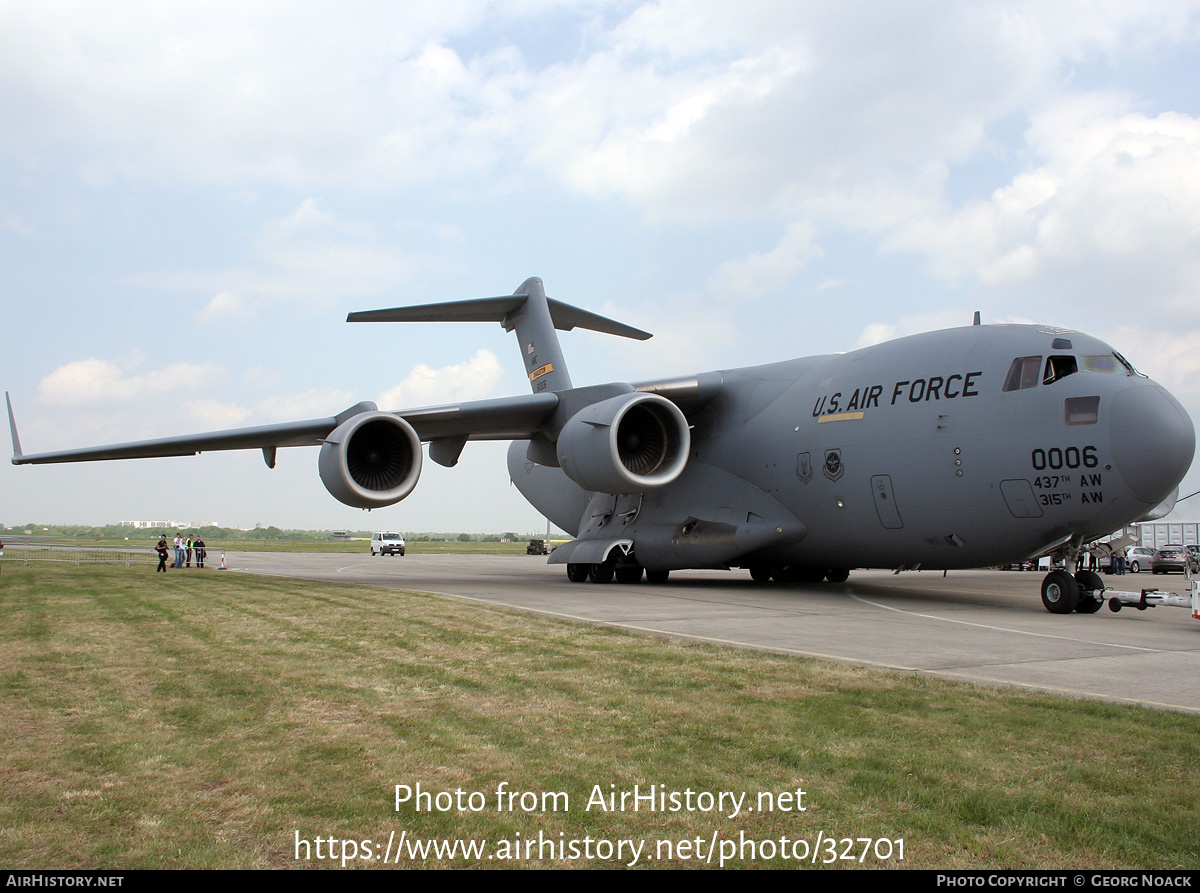 Aircraft Photo of 96-0006 / 60006 | McDonnell Douglas C-17A Globemaster III | USA - Air Force | AirHistory.net #32701