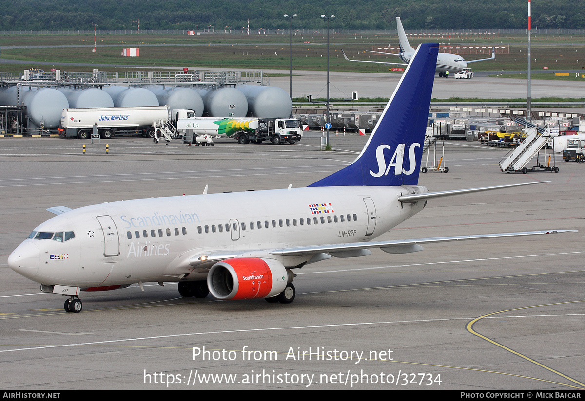 Aircraft Photo of LN-RRP | Boeing 737-683 | Scandinavian Airlines - SAS | AirHistory.net #32734