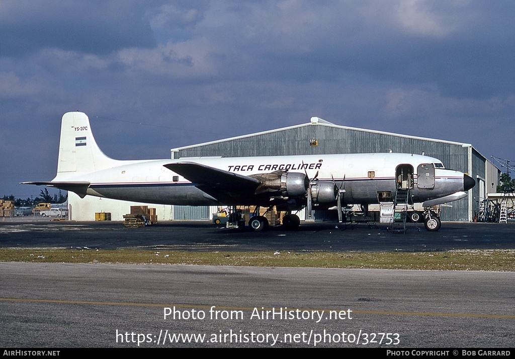 Aircraft Photo of YS-37C | Douglas DC-6B(F) | TACA Air Cargo - Transportes Aéreos Centro Americanos | AirHistory.net #32753