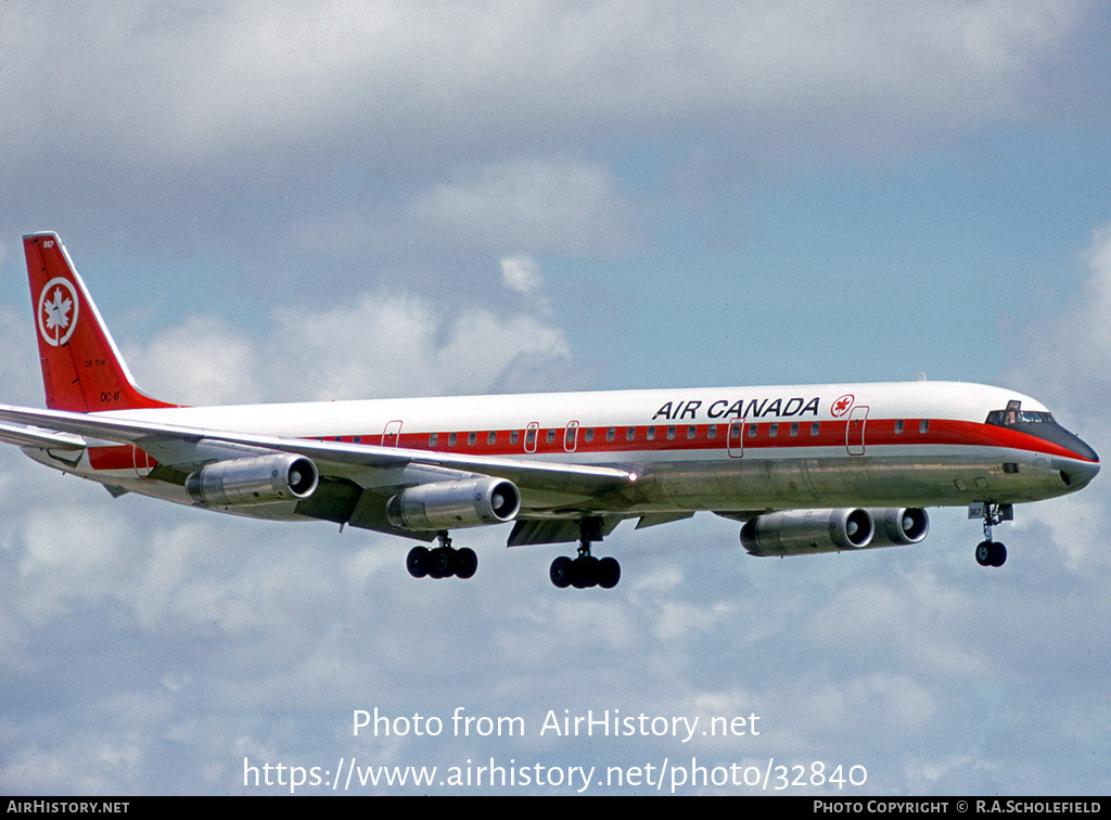 Aircraft Photo of CF-TIK | McDonnell Douglas DC-8-63 | Air Canada | AirHistory.net #32840