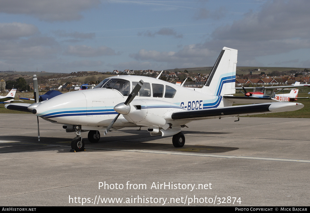 Aircraft Photo of G-BCCE | Piper PA-23-250 Aztec E | AirHistory.net #32874