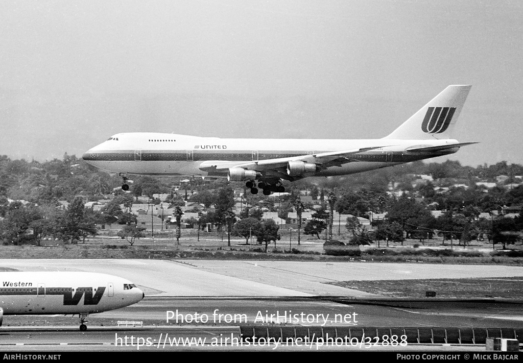 Aircraft Photo of N4703U | Boeing 747-122 | United Airlines | AirHistory.net #32888