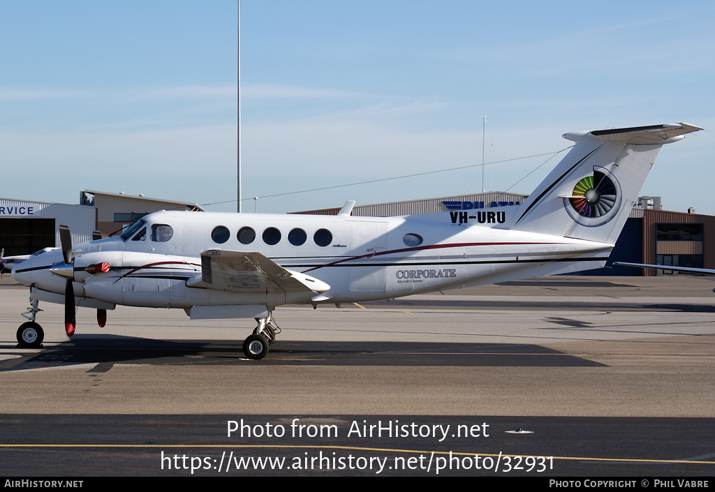 Aircraft Photo of VH-URU | Beech B200 Super King Air | Corporate Aircraft Charter | AirHistory.net #32931