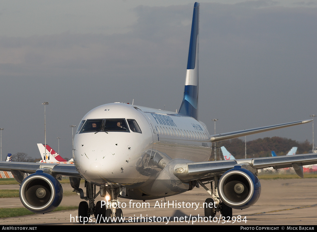 Aircraft Photo of OH-LEI | Embraer 170STD (ERJ-170-100STD) | Finnair | AirHistory.net #32984