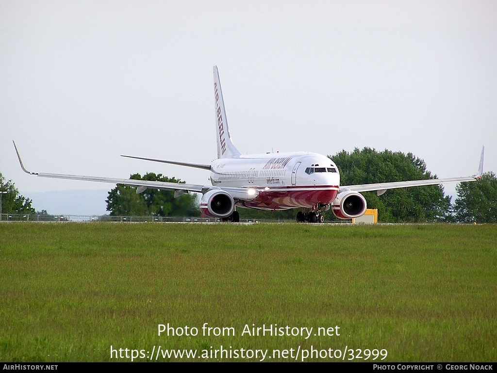 Aircraft Photo of D-ABAD | Boeing 737-86J | Air Berlin | AirHistory.net #32999