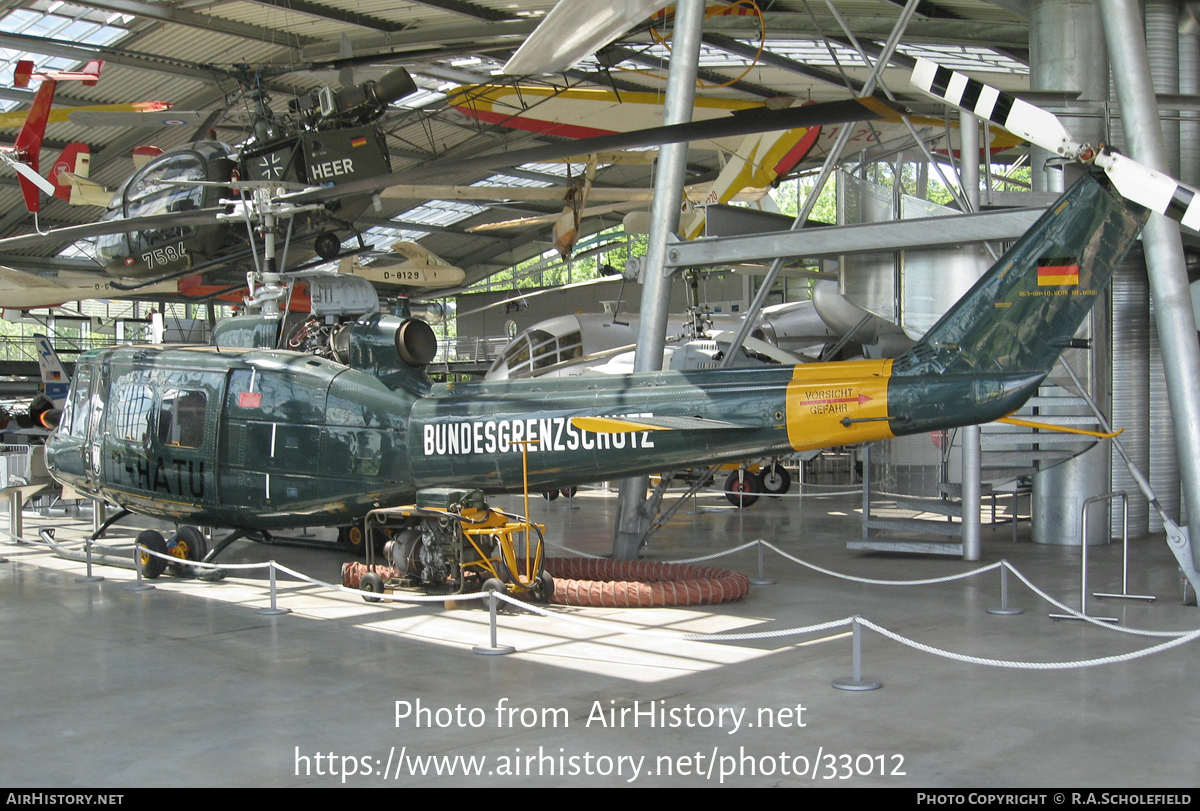 Aircraft Photo of D-HATU | Bell UH-1D Iroquois | Bundesgrenzschutz | AirHistory.net #33012