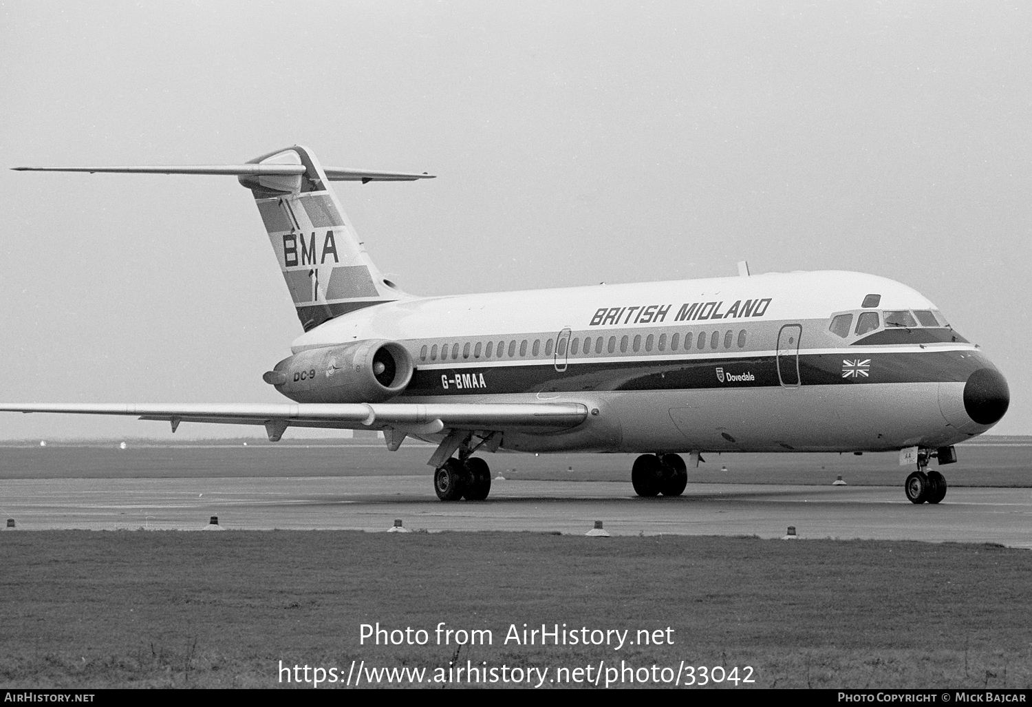 Aircraft Photo of G-BMAA | Douglas DC-9-15 | British Midland Airways - BMA | AirHistory.net #33042