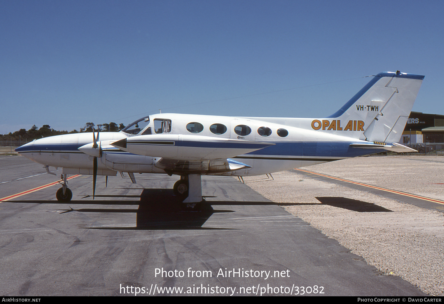 Aircraft Photo of VH-TWH | Cessna 421B Golden Eagle | Opal Air | AirHistory.net #33082