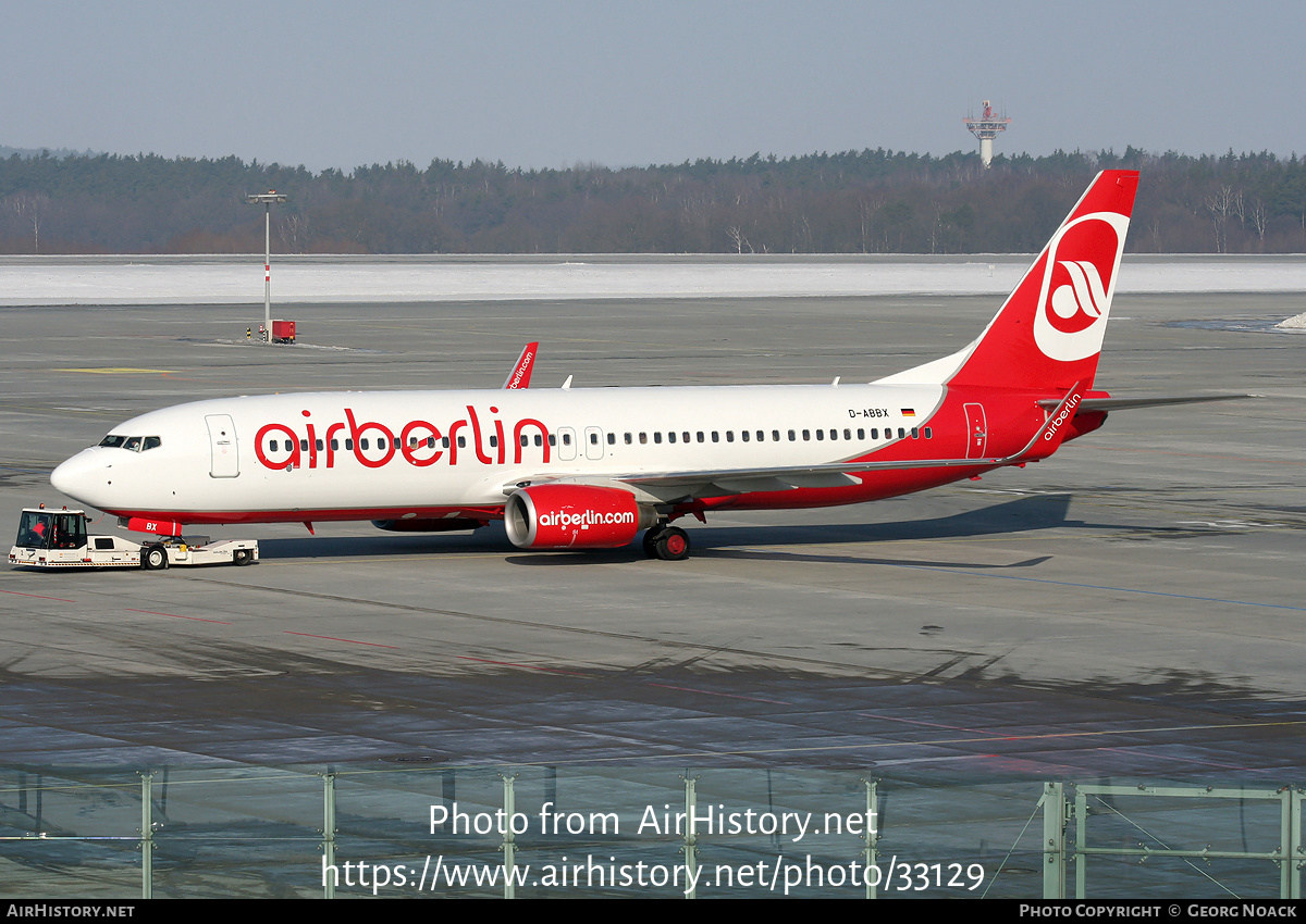 Aircraft Photo of D-ABBX | Boeing 737-808 | Air Berlin | AirHistory.net #33129