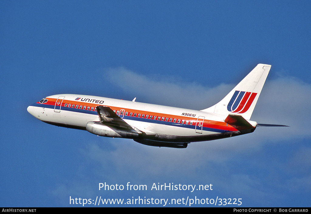 Aircraft Photo of N9061U | Boeing 737-222 | United Airlines | AirHistory.net #33225