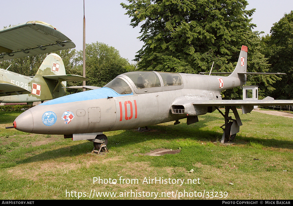 Aircraft Photo of 101 | PZL-Mielec TS-11 Iskra bis A | Poland - Air Force | AirHistory.net #33239