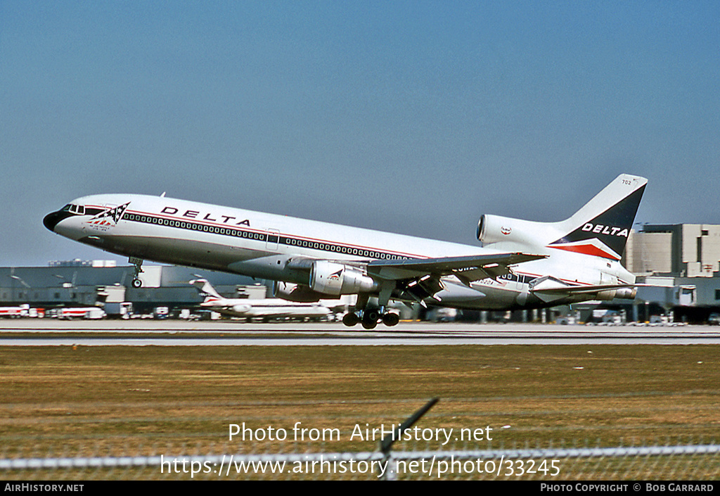 Aircraft Photo of N702DA | Lockheed L-1011-385-1 TriStar 1 | Delta Air Lines | AirHistory.net #33245