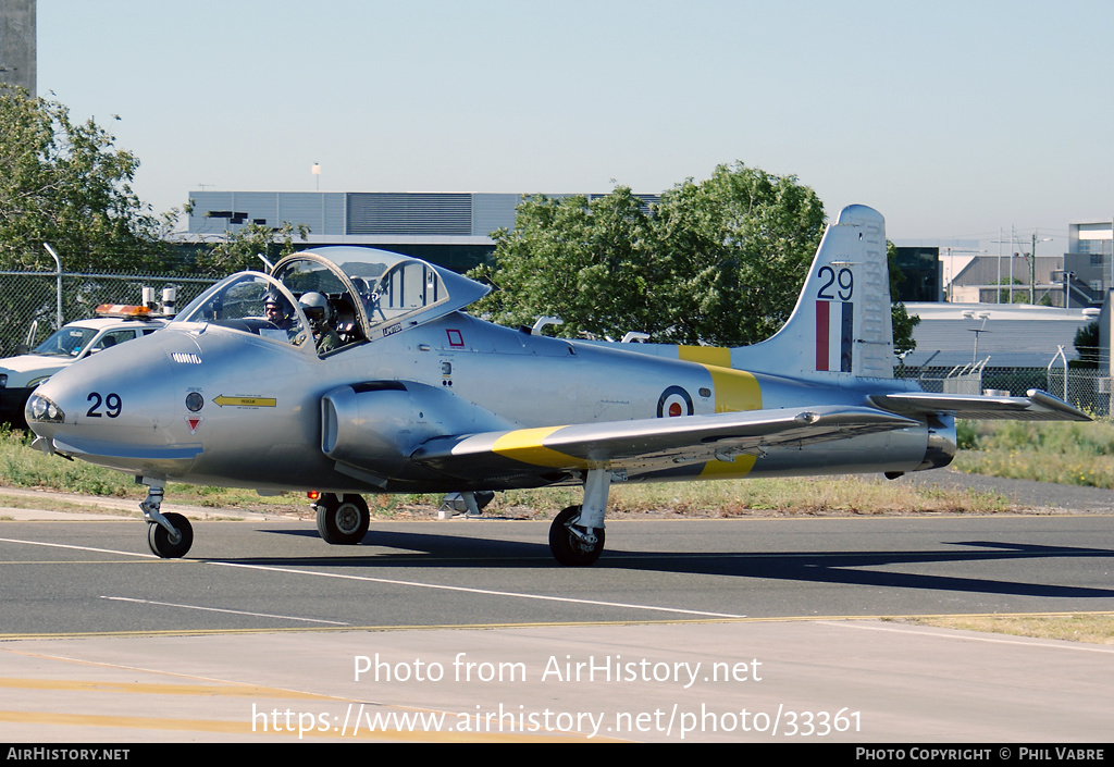 Aircraft Photo of VH-JPV / XW295 | BAC 84 Jet Provost T5A | UK - Air Force | AirHistory.net #33361